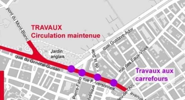 accès travaux Mont-Blanc